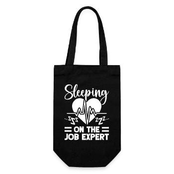 Anesthesiologist Job Expert Specialist - Geschenkbeutel für Flaschen - Schwarz - Vorne
