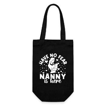 Childcare Provider Have No Fear Is Here Daycare - Geschenkbeutel für Flaschen - Schwarz - Vorne