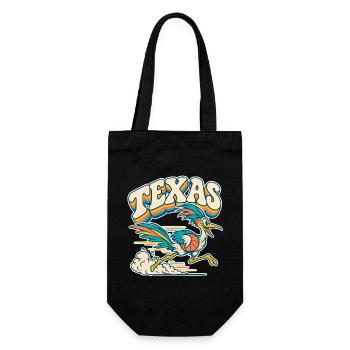 Texas Pelikan Dunk - Geschenkbeutel für Flaschen - Schwarz - Vorne