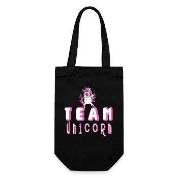 Team Licorne I Dab Dance Unicorn I Fantasy - Sac à bouteille - noir - Devant