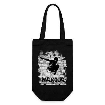Parkour - Gift Bag for Bottles - black - Front