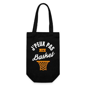 J Peux Pas J Ai Basket - Sac à bouteille - noir - Devant