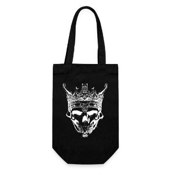 King of the Dead Spirits Skull - Gift Bag for Bottles - black - Front