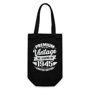 Vintage 1945 Limited Edition - Gift Bag for Bottles - black - Front