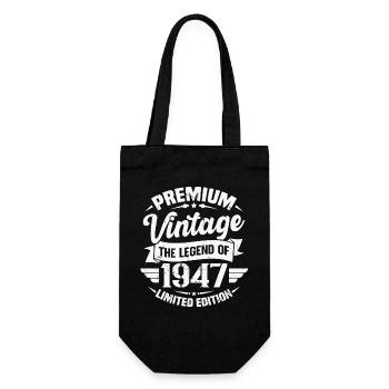 Vintage 1947 Limited Edition - Gift Bag for Bottles - black - Front
