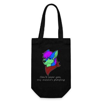 I can't hear you - Gift Bag for Bottles - black - Front