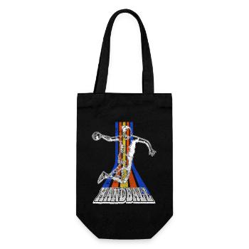 Handball Handball Player Handball Player Vintage - Sac à bouteille - noir - Devant