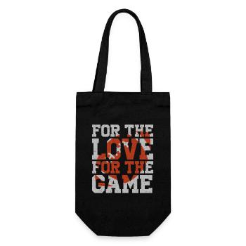 Football américain Citation Texte Fan Cadeau - Sac à bouteille - noir - Devant