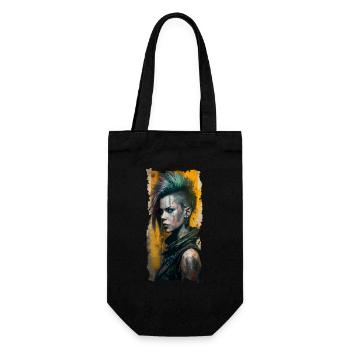 Tatouage Punk Rock Girl Punkrock - Sac à bouteille - noir - Devant