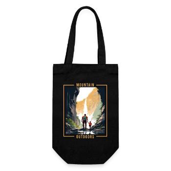 Randonnée en plein air Walker Père et Fils Cadeau - Sac à bouteille - noir - Devant