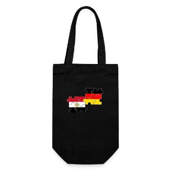 Egypt Germany Flag German Egyptians - Gift Bag for Bottles - black - Front
