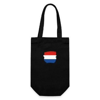 Pays-Bas Drapeau néerlandais néerlandais - Sac à bouteille - noir - Devant