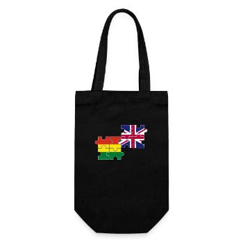Bolivie Drapeau du Royaume-Uni Bolivien - Sac à bouteille - noir - Devant