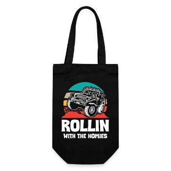 Jeeps Rollin avec The Homies - Sac à bouteille - noir - Devant