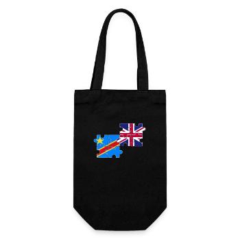 RD Congo Drapeau du Royaume-Uni Britanniques Congolais - Sac à bouteille - noir - Devant