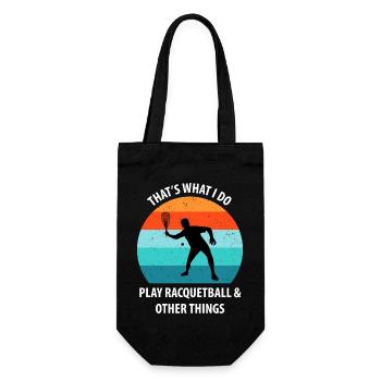 Racqueetball - Sac à bouteille - noir - Devant