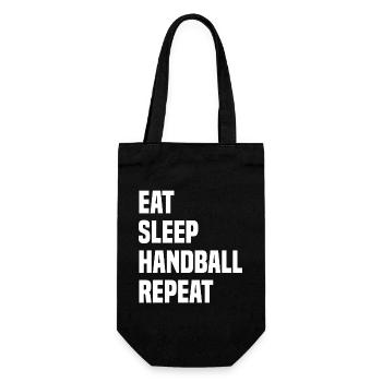 Eat Sleep Handball Repeat - Gift Bag for Bottles - black - Front