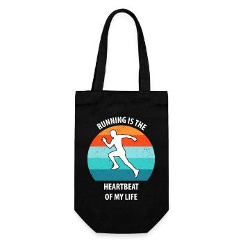 Jog - Gift Bag for Bottles - black - Front