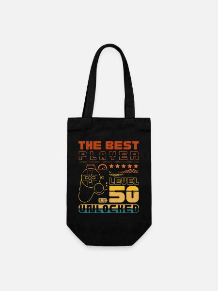 The Best Player - Level 50 unlocked - Sac à bouteille - noir