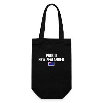 Fier drapeau néo-zélandais - Sac à bouteille - noir - Devant