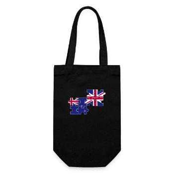Nouvelle-Zélande Drapeau du Royaume-Uni Nouvelle-Zélande britannique - Sac à bouteille - noir - Devant