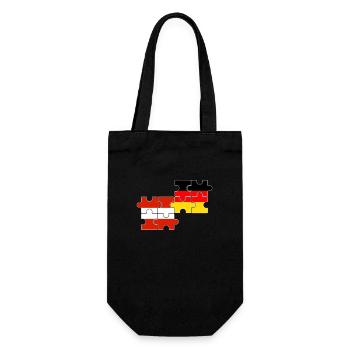 Autriche Allemagne Drapeau Autrichien - Sac à bouteille - noir - Devant