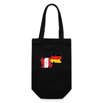 Peru Germany Flag German Peruvians - Gift Bag for Bottles - black - Front