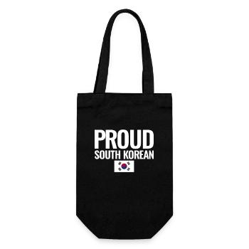 Fier drapeau sud-coréen de la Corée du Sud coréen - Sac à bouteille - noir - Devant