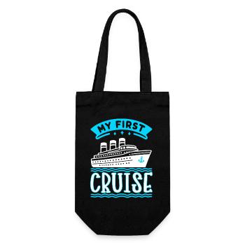 Cruise Cruise Ship Cruise Holidays - Gift Bag for Bottles - black - Front
