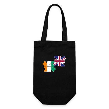 Côte d’Ivoire Drapeau du Royaume-Uni Ivoirien britannique - Sac à bouteille - noir - Devant