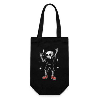 Cool Drôle Squelette - Sac à bouteille - noir - Devant