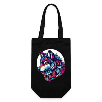 Loup - Sac à bouteille - noir - Devant