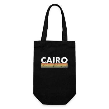 Le Caire Vintage Rétro Égypte Égypte Egypte - Sac à bouteille - noir - Devant