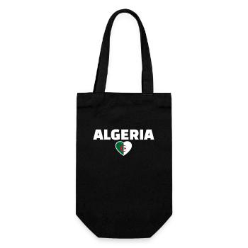 Algérie Algérie Drapeau algérien Algérien - Sac à bouteille - noir - Devant