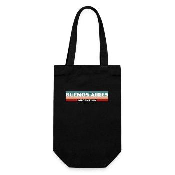 Buenos Aires Rétro Argentine Argentine - Sac à bouteille - noir - Devant