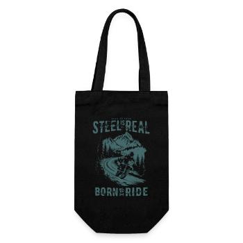 Motorcycle Motocross Motorsport Born to Ride - Gift Bag for Bottles - black - Front