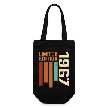 Vintage 1967 Cadeau d’anniversaire 1967 Retro 1967 - Sac à bouteille - noir - Devant