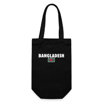 Bangladesh Bangladeshi flag Bangladeshis - Gift Bag for Bottles - black - Front
