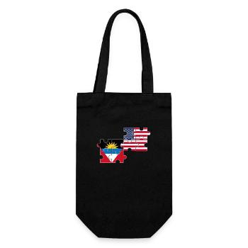 Antigua-et-Barbuda Drapeau des États-Unis Antigua - Sac à bouteille - noir - Devant