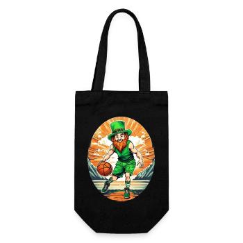 Basket-ball Trèfle de la Saint-Patrick - Sac à bouteille - noir - Devant