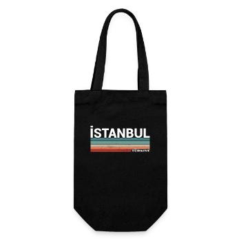 Istanbul Türkiye Turkey Turkey Turkish Turk - Gift Bag for Bottles - black - Front
