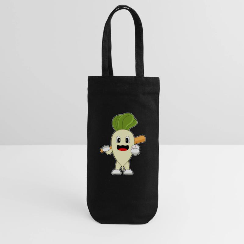 Radieschen Baseball Baseballschläger Geschenkbeutel für Flaschen