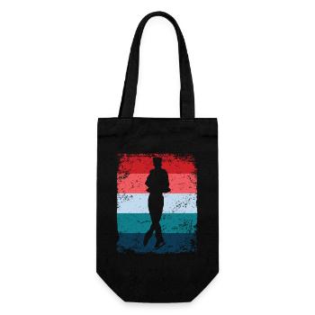 Figure Skating Figure Skating Ice Skating - Gift Bag for Bottles - black - Front