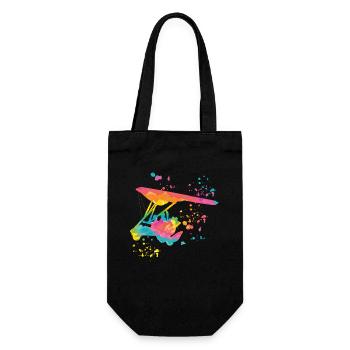 weightParatrike Motor Hang Glider Deltatrike - Gift Bag for Bottles - black - Front