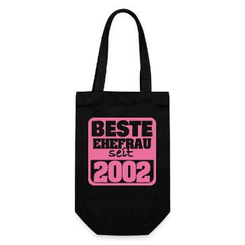 2002 - Gift Bag for Bottles - black - Front