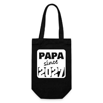 Dad 2027 - Gift Bag for Bottles - black - Front