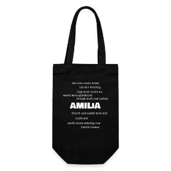 Dictons Amilia - Sac à bouteille - noir - Devant