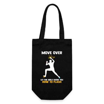 Make way guys boulderers bouldering - Gift Bag for Bottles - black - Front