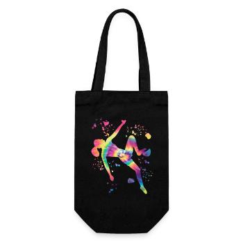 Boulderer Colorsplash Boulder Bouldering - Gift Bag for Bottles - black - Front