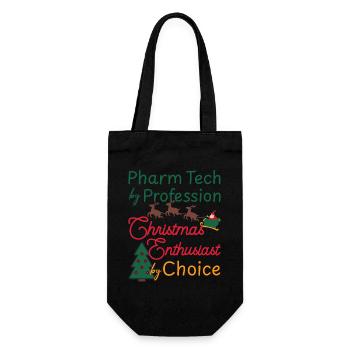 Technicien en pharmacie Noël Noël - Sac à bouteille - noir - Devant